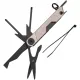 Gerber Armbar Mini Multi-Tool - 1.5" Black Wharncliffe Blade Gold GFN Handle Cyclaire Knives and Tools