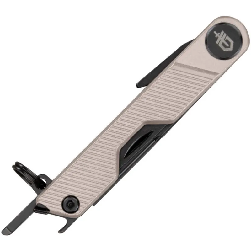 Gerber Armbar Mini Multi-Tool - 1.5" Black Wharncliffe Blade Gold GFN Handle Cyclaire Knives and Tools