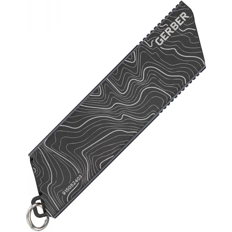 Gerber Exchange A Blade EAB Mini - Black Topography Handle Artwork Cyclaire Knives and Tools