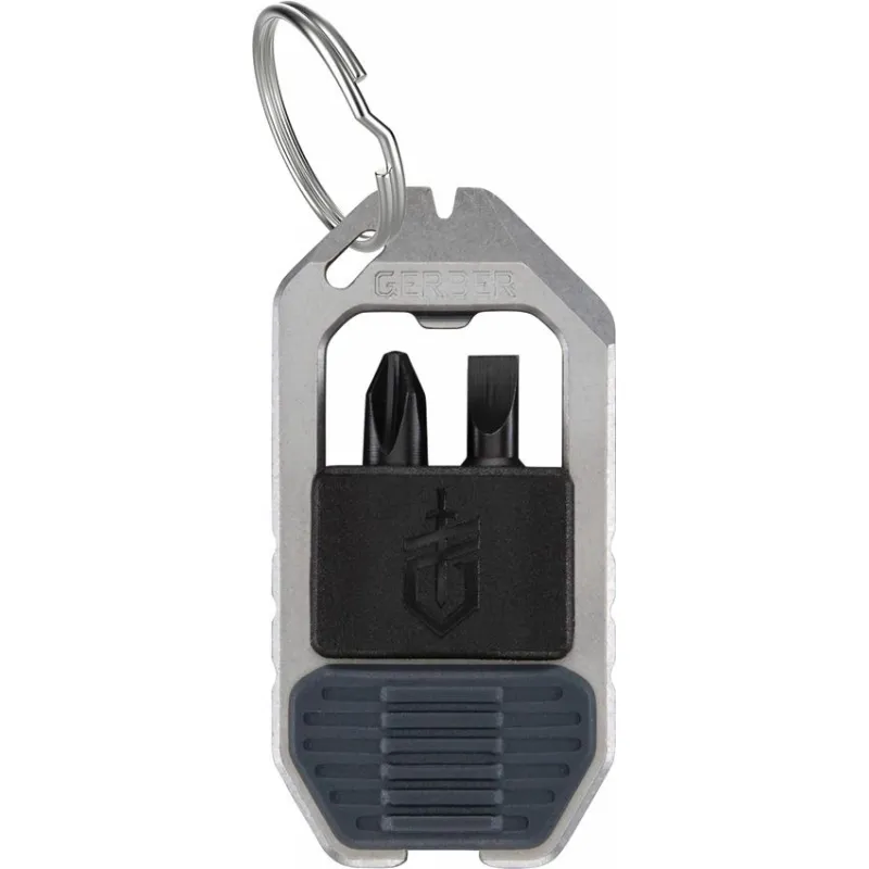 Gerber Driver Keychain Mini Bit Driver Multi-Tool - Urban Blue Handle Cyclaire Knives and Tools