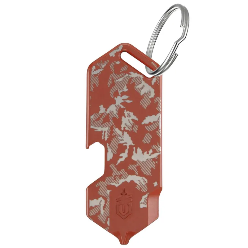 Gerber Shard DT Keychain Mini Multi-Tool - Burnt Orange Camo Stainless Steel Cyclaire Knives and Tools