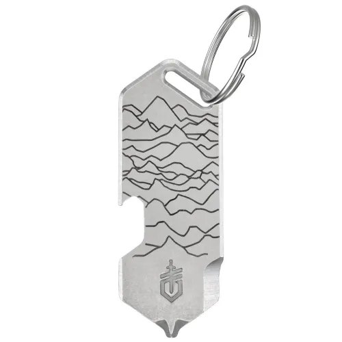 Gerber Shard DT Keychain Mini Multi-Tool - Silver Hills Stainless Steel