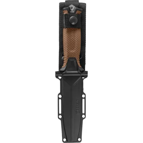 Gerber StrongArm Knife - 4.8" CPM-MagnaCut DP Blade Coyote Brown GFN Handle MOLLE