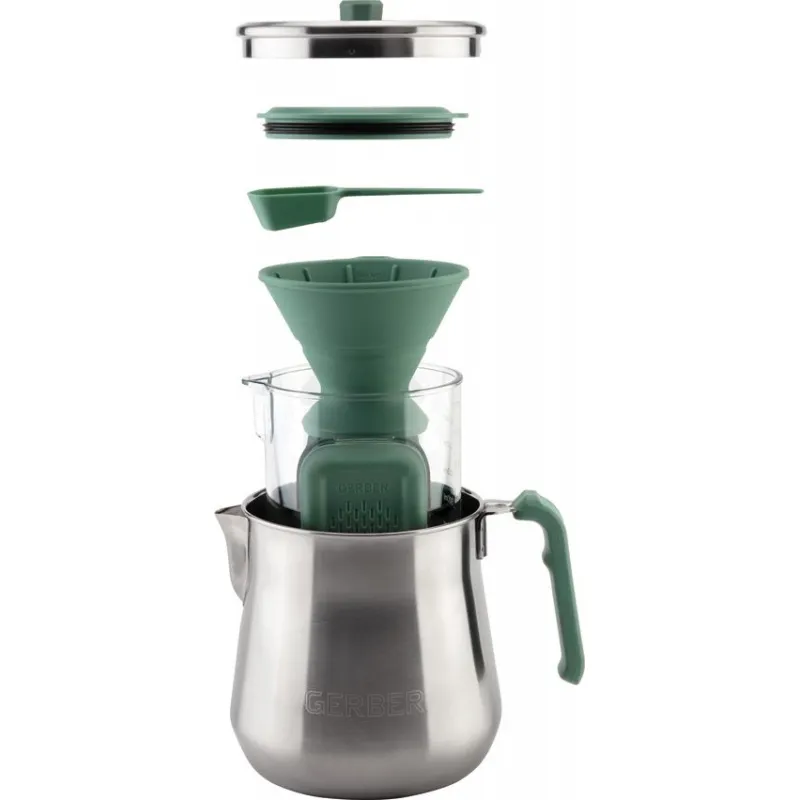Gerber ComplEAT Kettle Coffee Set for Camping and Outdoor Adventures Cyclaire Knives and Tools