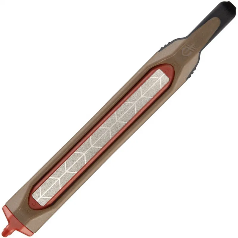Gerber Edgefield Pack Sharpener - 220 and 600 Grit with Edge Angle Guide Cyclaire Knives and Tools