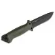 Gerber LMF II Infantry Fixed Combat Knife 4.84" Black Combo Blade Green Handle MOLLE Compatible Sheath Cyclaire Knives and Tools