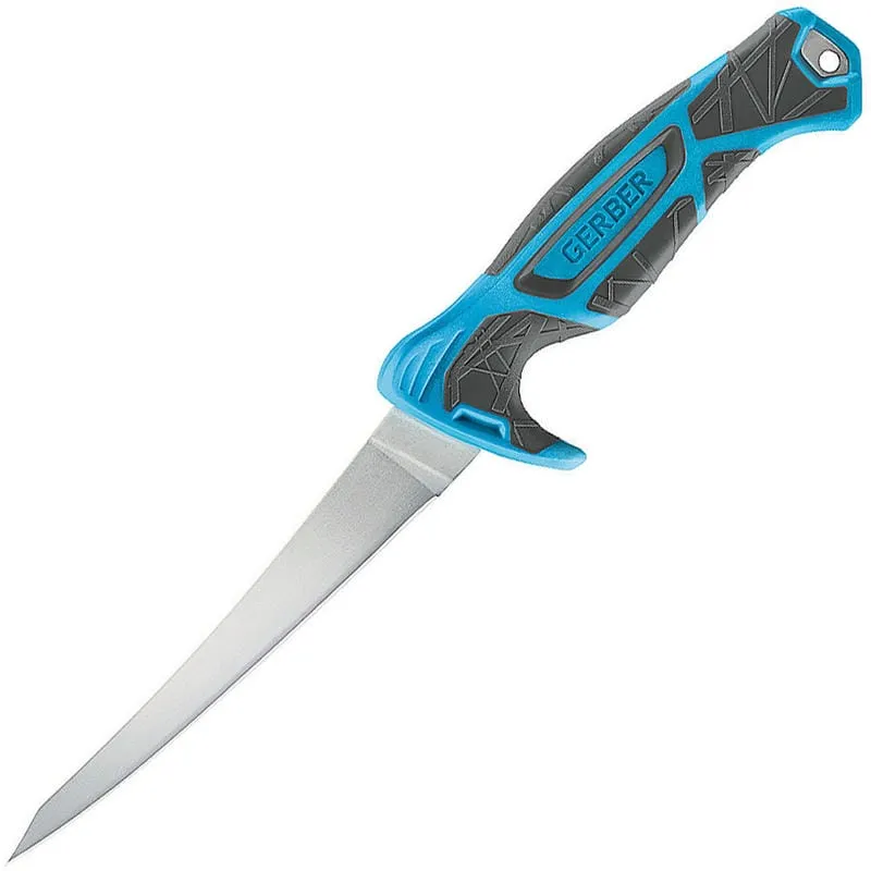 Gerber Saltwater Controller 6" Fillet Knife System with Sheath and Sharpener Cyclaire Knives and Tools