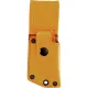 Gerber Stowe Fixed Blade Knife - 2.5" Stonewashed CP Blade Micarta Handle Yellow Leather Sheath Cyclaire Knives and Tools