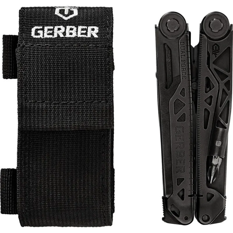 Gerber Dual Force Multi Tool Black Cyclaire Knives and Tools