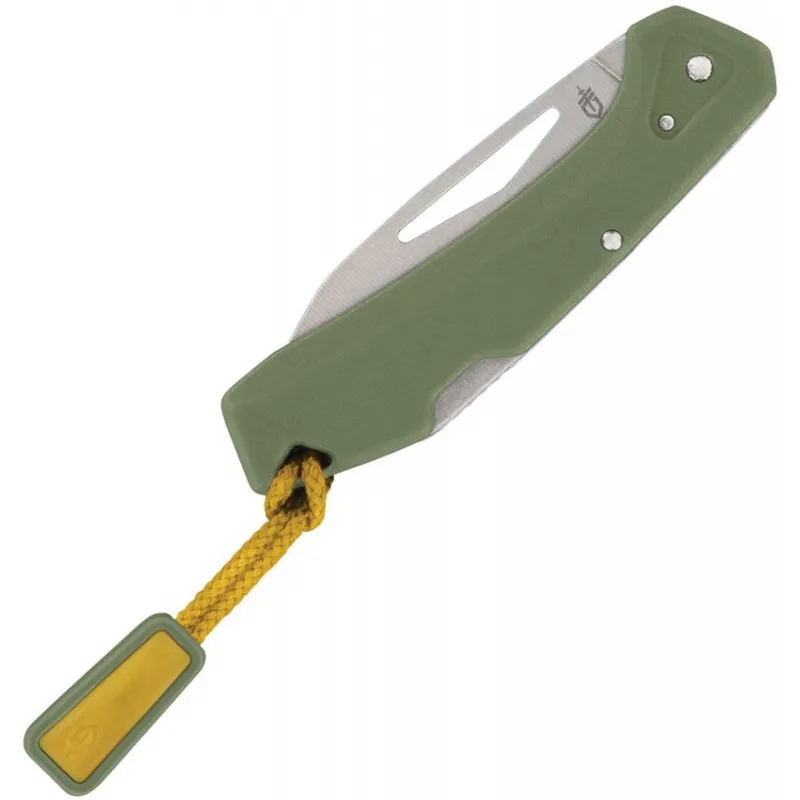 Gerber LST Mini Folding Knife Green - 1.75" 440A Stainless Wharncliffe Blade Green Handle Cyclaire Knives and Tools