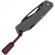 Gerber LST Mini Folding Knife Grey - 1.75" 440A Stainless Wharncliffe Black Blade Grey Handle Cyclaire Knives and Tools