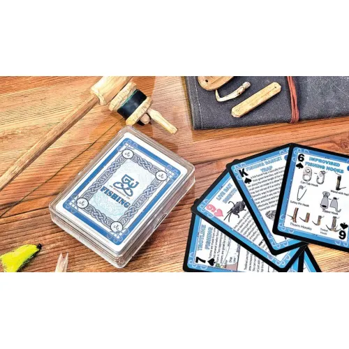 Grim Workshop Fishing Tips & Techniques Playing Cards