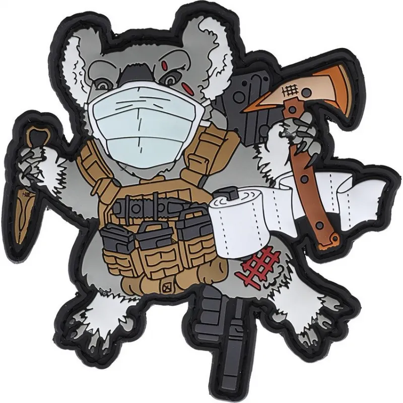 Halfbreed Blades C-19 Limited Edition Drop Bear Moral Patch Cyclaire Knives and Tools