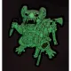 Halfbreed Blades Glow In The Dark Limited Edition Drop Bear Morale Patch Cyclaire Knives and Tools