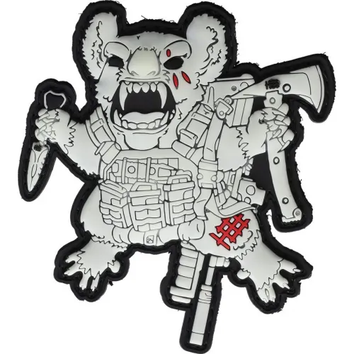 Halfbreed Blades Glow In The Dark Limited Edition Drop Bear Morale Patch