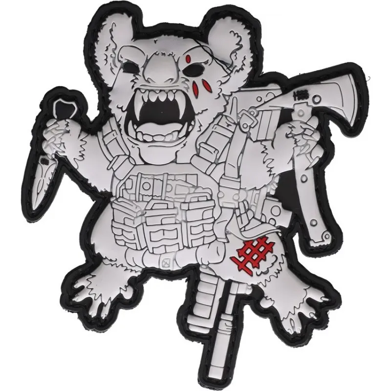 Halfbreed Blades Arctic Limited Edition Drop Bear Morale Patch Cyclaire Knives and Tools