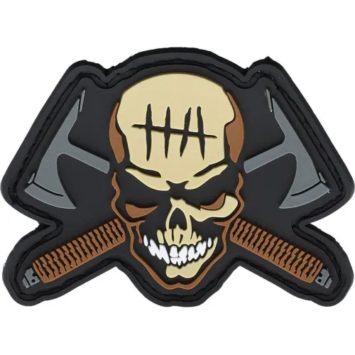 Hardcore Hardware Australia Skull with Axe Morale Patch