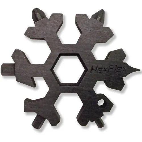 HexFlex Adventure 15 Tool Multi Tool Standard - Black