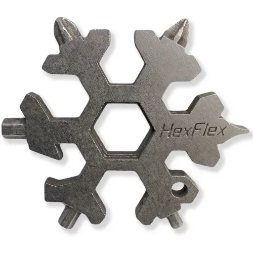 HexFlex Adventure 15 Tool Multi Tool Standard - Stainless Steel