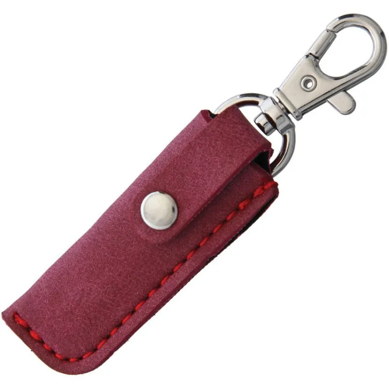 Higonokami No.1 Japanese Mini Brass UK EDC Pocket Folder - 1.5" Blade Brass Handle with Red Sheath Cyclaire Knives and Tools