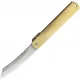 Higonokami No.11 Japanese Folding Knife - 3.75" Blue Paper Steel Blade Brass Handle Cyclaire Knives and Tools
