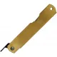 Higonokami Japanese Warikomi Folding Knife with Dog Engraved Handle - 3.25" Blue Paper Steel Blade Cyclaire Knives and Tools