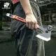 HX Outdoors Ironside Orange Camp Hatchet - 420 Steel Orange G10 Handle Cyclaire Knives and Tools