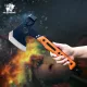 HX Outdoors Ironside Orange Camp Hatchet - 420 Steel Orange G10 Handle Cyclaire Knives and Tools