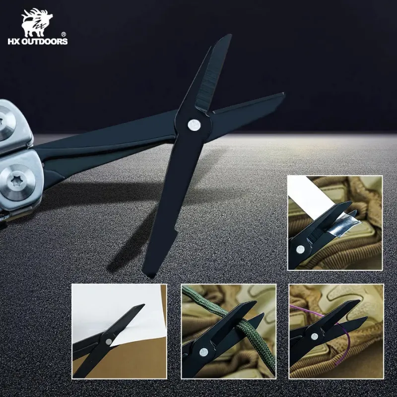 HX Outdoors Eaglite Multi-Tool Black and Silver Cyclaire Knives and Tools