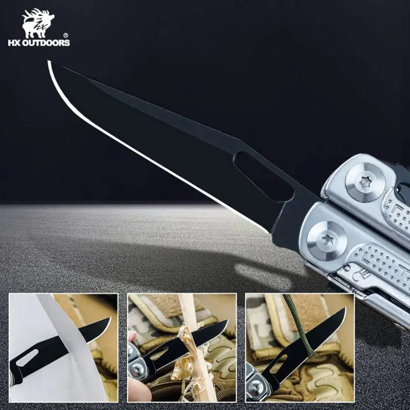 HX Outdoors Eaglite Multi-Tool Black and Silver Cyclaire Knives and Tools