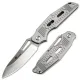 HX Outdoors Rock X Fluorite UK EDC Pocket Knife - 2.95" D2 Steel Blade Titanium Alloy Handle Cyclaire Knives and Tools