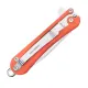 HX Outdoors UK EDC Vertex Folding Knife - 2.68" VG-10 Stainless Steel Blade Orange G10 Handle Cyclaire Knives and Tools