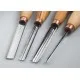 BeaverCraft SC02 Wood Carving Straight Chisel Set Cyclaire Knives and Tools