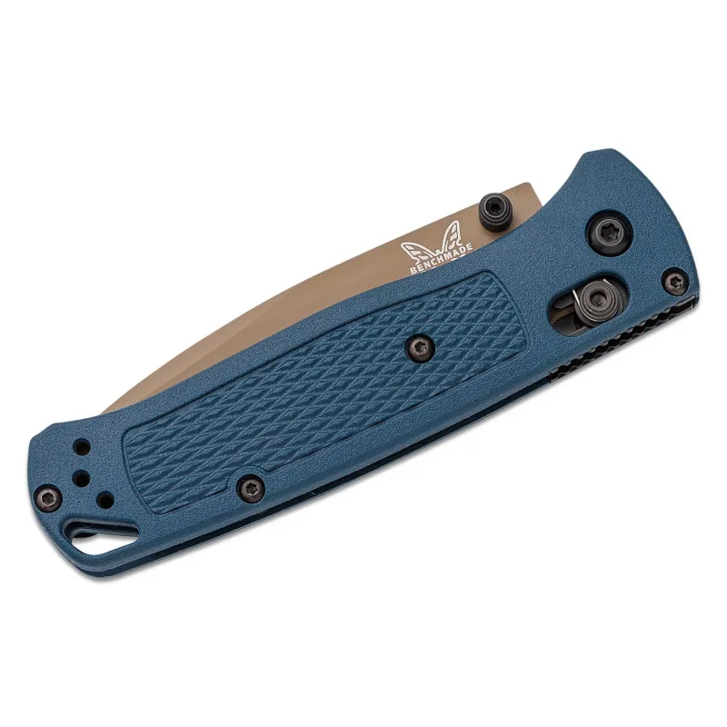 Benchmade 535FE-05 Bugout Folding Knife Crater Blue - 3.24" S30V Blade Crater Blue Handle Cyclaire Knives and Tools