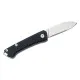 Buck 250 Saunter Drop Point UK EDC Folding Knife Black Canvas Micarta Handle Cyclaire Knives and Tools