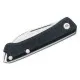 Buck 250 Saunter Drop Point UK EDC Folding Knife Black Canvas Micarta Handle Cyclaire Knives and Tools