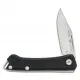 Buck 250 Saunter Clip Point UK EDC Folding Knife Black Canvas Micarta Handle Cyclaire Knives and Tools