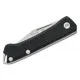 Buck 250 Saunter Clip Point UK EDC Folding Knife Black Canvas Micarta Handle Cyclaire Knives and Tools