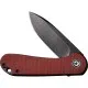 CIVIVI Elementum Folding Knife - 2.96" D2 Tool Steel Blade Burgundy G10 Handle Cyclaire Knives and Tools