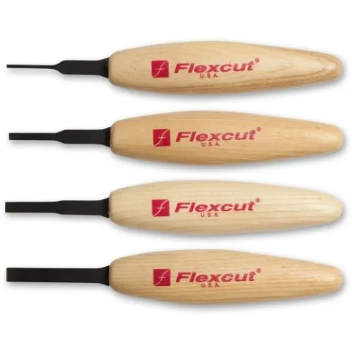 Flexcut MT100 Micro Tool Chisel Wood Carving Set