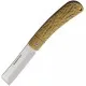 Rough Ryder APTA Folder Brass UK EDC Pocket Chisel Knife - 2.75" Satin Finish Blade, Hammered Brass Handle Cyclaire Knives and Tools