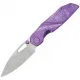 KB Knives Sear Folding Knife - 2.99" CPM-S90V Stainless Steel Blade Crystallized Titanium Purple Anodized Finish Handle Cyclaire Knives and Tools