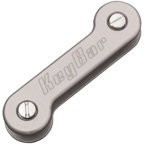 KeyBar Aluminum Key Organizer – Anodized Aluminum EDC Key Holder for upto 12 Keys
