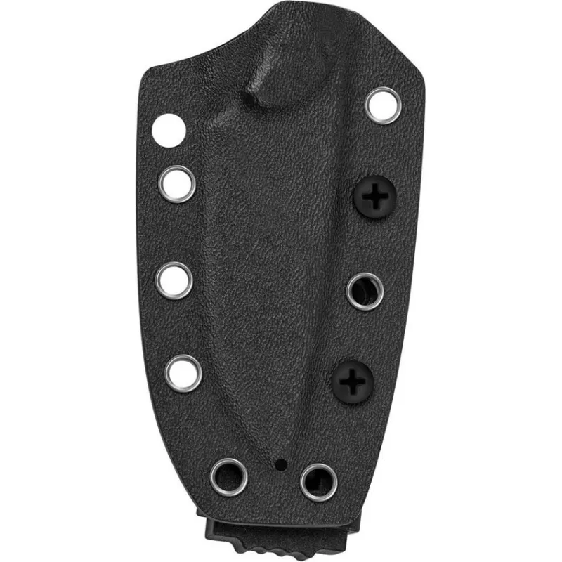 Kizer Buddy Fixed Blade Knife - 3" Nitro-V DP Blade Black and White G10 Handle Cyclaire Knives and Tools