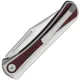 Kizer Melody Rosewood UK EDC Pocket Knife - 2.83" S35VN Clip Point Blade Gray Aluminum Handle with Panama Rosewood inlay Cyclaire Knives and Tools