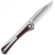 Kizer Melody Rosewood UK EDC Pocket Knife - 2.83" S35VN Clip Point Blade Gray Aluminum Handle with Panama Rosewood inlay Cyclaire Knives and Tools