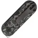 Kizer Mini Bay Detent UK EDC Folding Knife - 1.88" 14C28N Sheepsfoot Blade Black Vortex Micarta Handle Cyclaire Knives and Tools