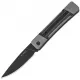 Kizer Little Grand UK EDC Folding Knife - 2.52" Black Nitro-V Blade Grey G10 Handle with Black Micarta Inlays Cyclaire Knives and Tools