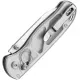 Kizer Drop Bear Folding Knife - 2.97" Nitro-V Blade Clear Acrylic Handle Cyclaire Knives and Tools