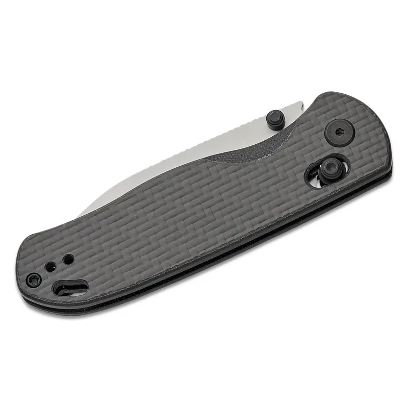 Kizer Drop Bear Folding Knife - 2.97" Nitro-V Blade 3K Carbon Fiber Handle Cyclaire Knives and Tools